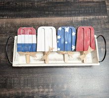 Load image into Gallery viewer, 4th Of July Popsicles Finished Or Craft Kit