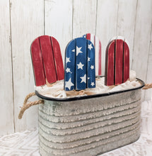 Load image into Gallery viewer, 4th Of July Popsicles Finished Or Craft Kit