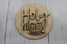 Load image into Gallery viewer, Holy Night Circle Sign or Craft Kit