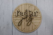 Load image into Gallery viewer, Boho Feelin' Jolly Sign Or Craft Kit