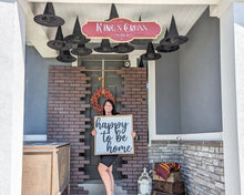 Load image into Gallery viewer, Happy To Be Home Wood Sign