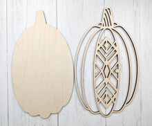 Load image into Gallery viewer, Boho Pumpkins Or Unfinished Craft Kit