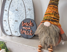 Load image into Gallery viewer, Trick Or Treat Halloween Sign Or Unfinished Craft Kit