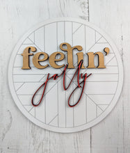 Load image into Gallery viewer, Boho Feelin' Jolly Sign Or Craft Kit