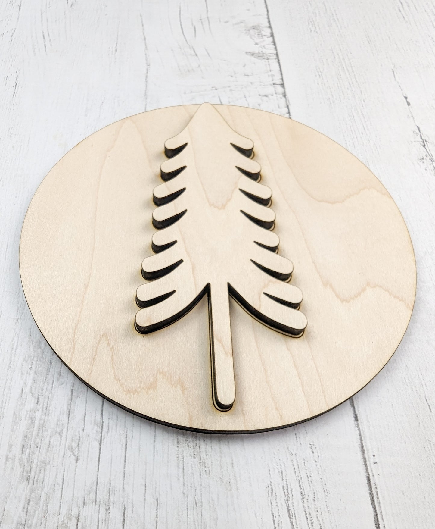 6 inch Christmas Tree Signs Or Craft Kits
