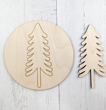 Load image into Gallery viewer, 6 inch Christmas Tree Signs Or Craft Kits