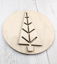 Load image into Gallery viewer, 6 inch Christmas Tree Signs Or Craft Kits
