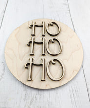 Load image into Gallery viewer, 6in Christmas Signs with Scrapbook Paper Or Craft Kit