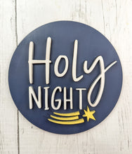 Load image into Gallery viewer, Holy Night Circle Sign or Craft Kit