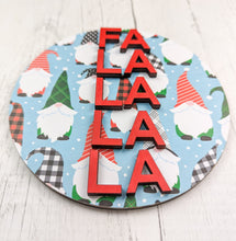 Load image into Gallery viewer, 6in Christmas Signs with Scrapbook Paper Or Craft Kit