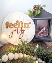 Load image into Gallery viewer, Boho Feelin' Jolly Sign Or Craft Kit