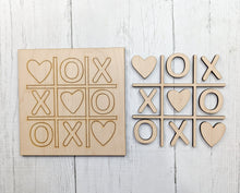 Load image into Gallery viewer, Valentine's Tic Tac Toe Sign Or Craft Kit