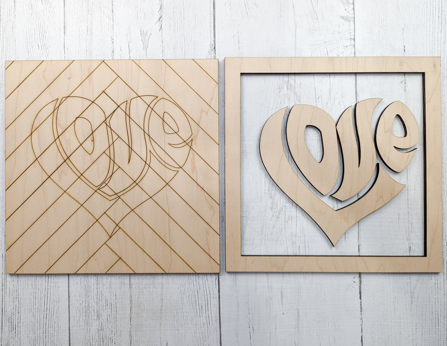 Boho Valentine's Love Sign Or Craft Kit