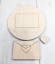 Load image into Gallery viewer, Valentine's Letter Sign Or Craft Kit
