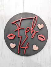 Load image into Gallery viewer, Valentine's Feb 14th Sign Or Craft Kit
