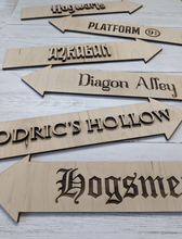 Load image into Gallery viewer, Wizard Direction Sign Or Craft Kit
