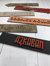 Load image into Gallery viewer, Wizard Direction Sign Or Craft Kit