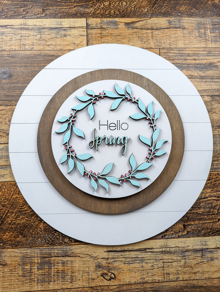 Hello Spring Sign Kit