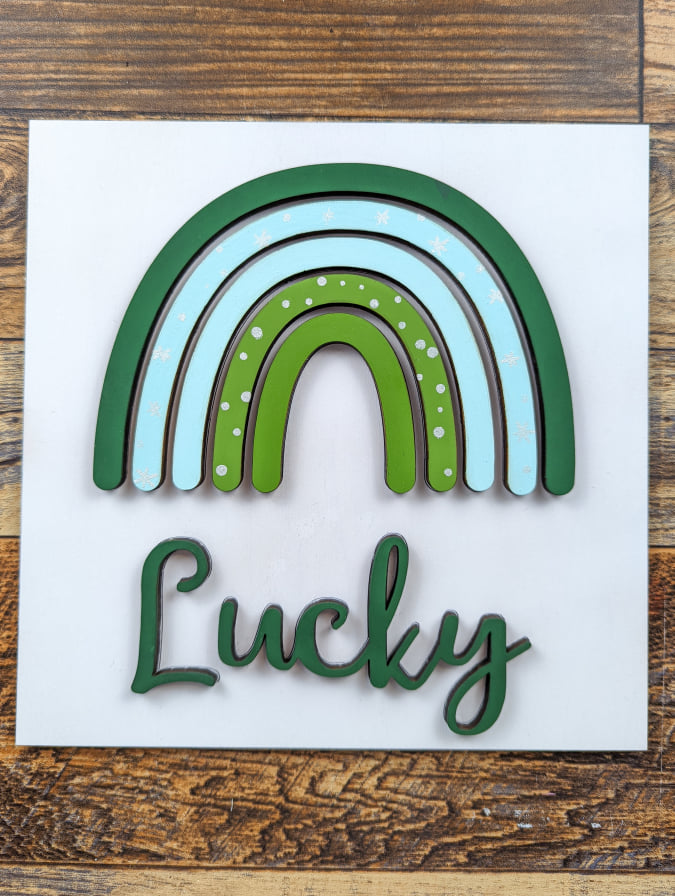 Lucky Rainbow Sign Kit