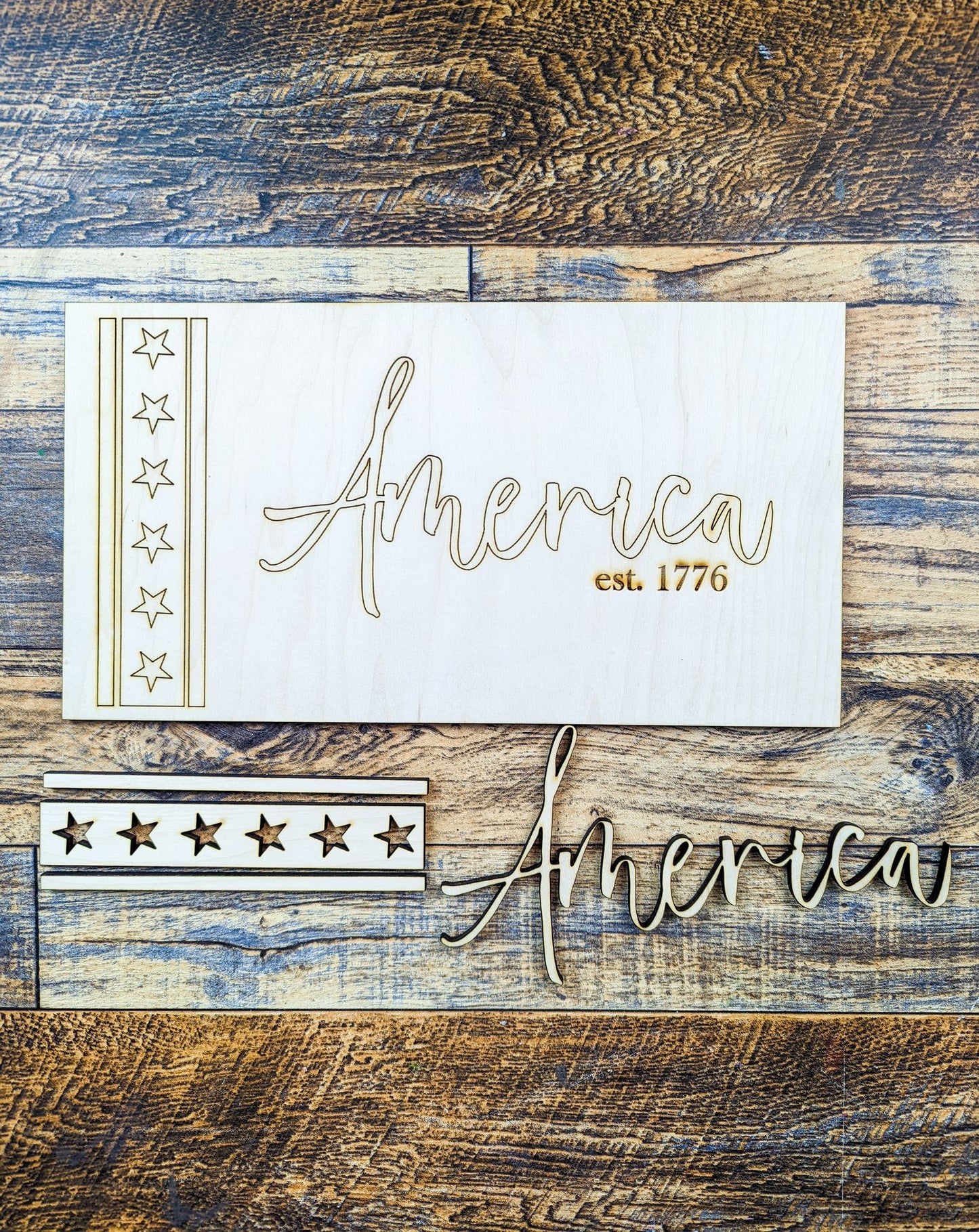 America est 1776 Sign Kit