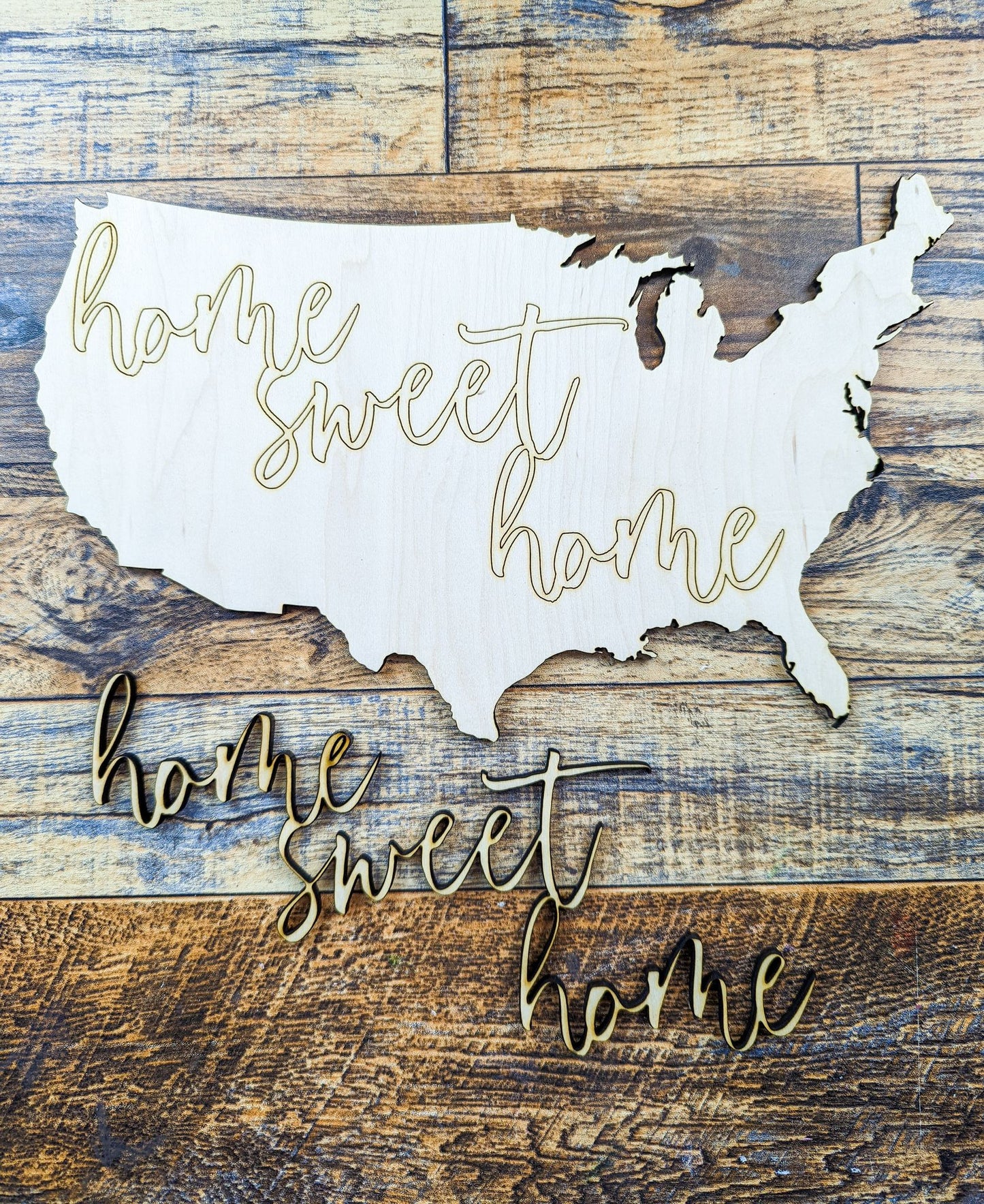 America - Home Sweet Home Sign