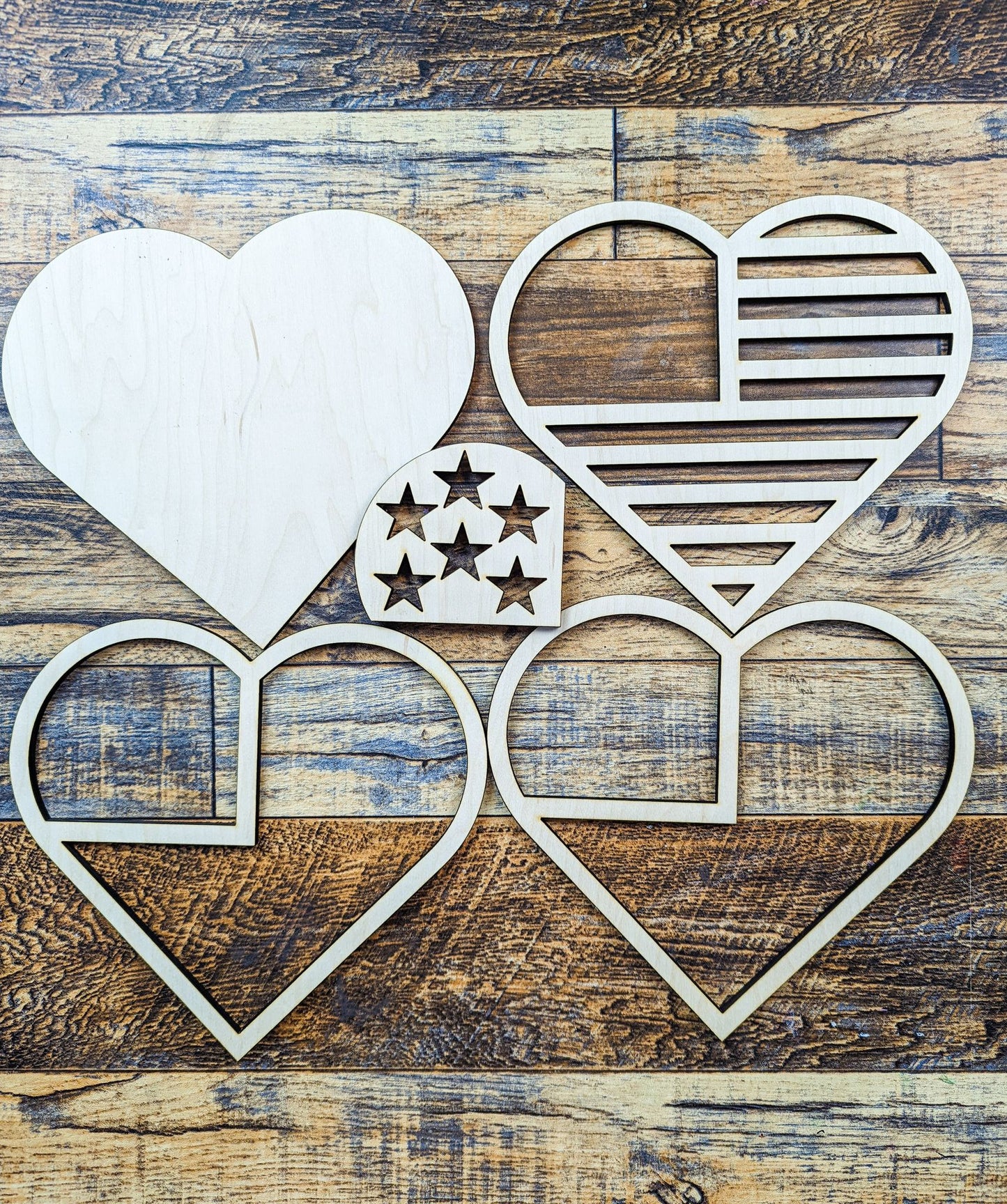 Patriotic Shaker Sign Kit