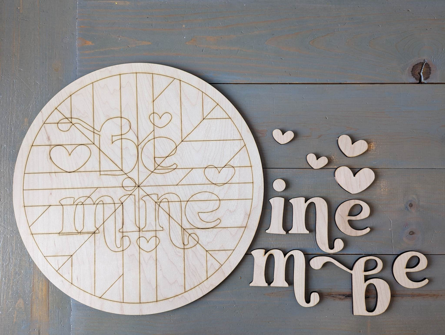Be Mine Boho Chic Sign Kit