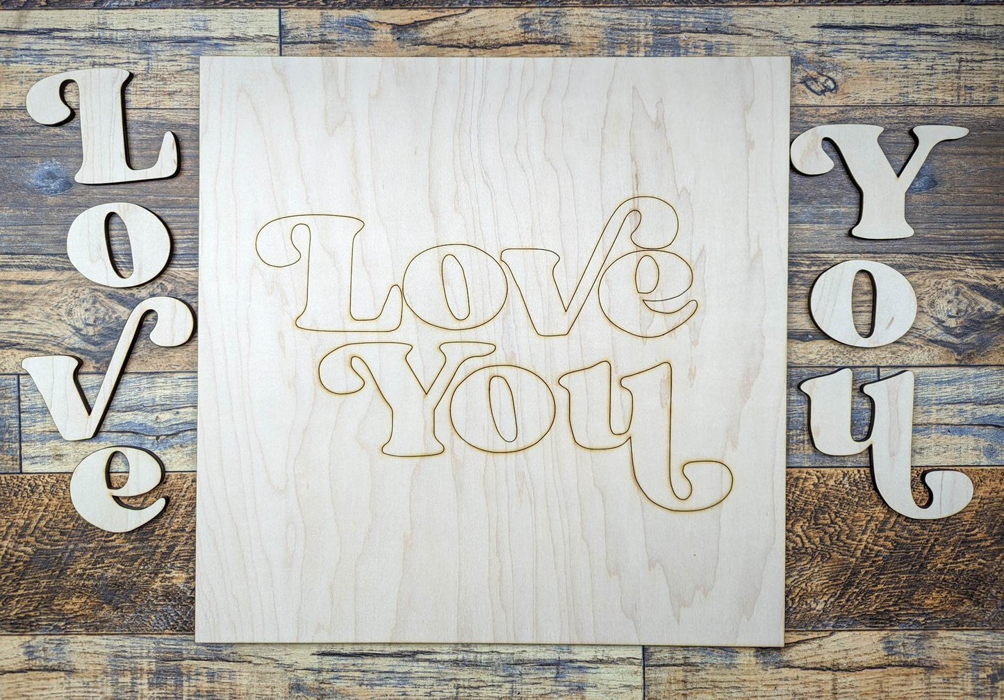 Love You For Ever Sign Kit