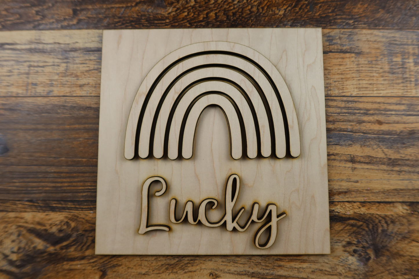 Lucky Rainbow Sign Kit