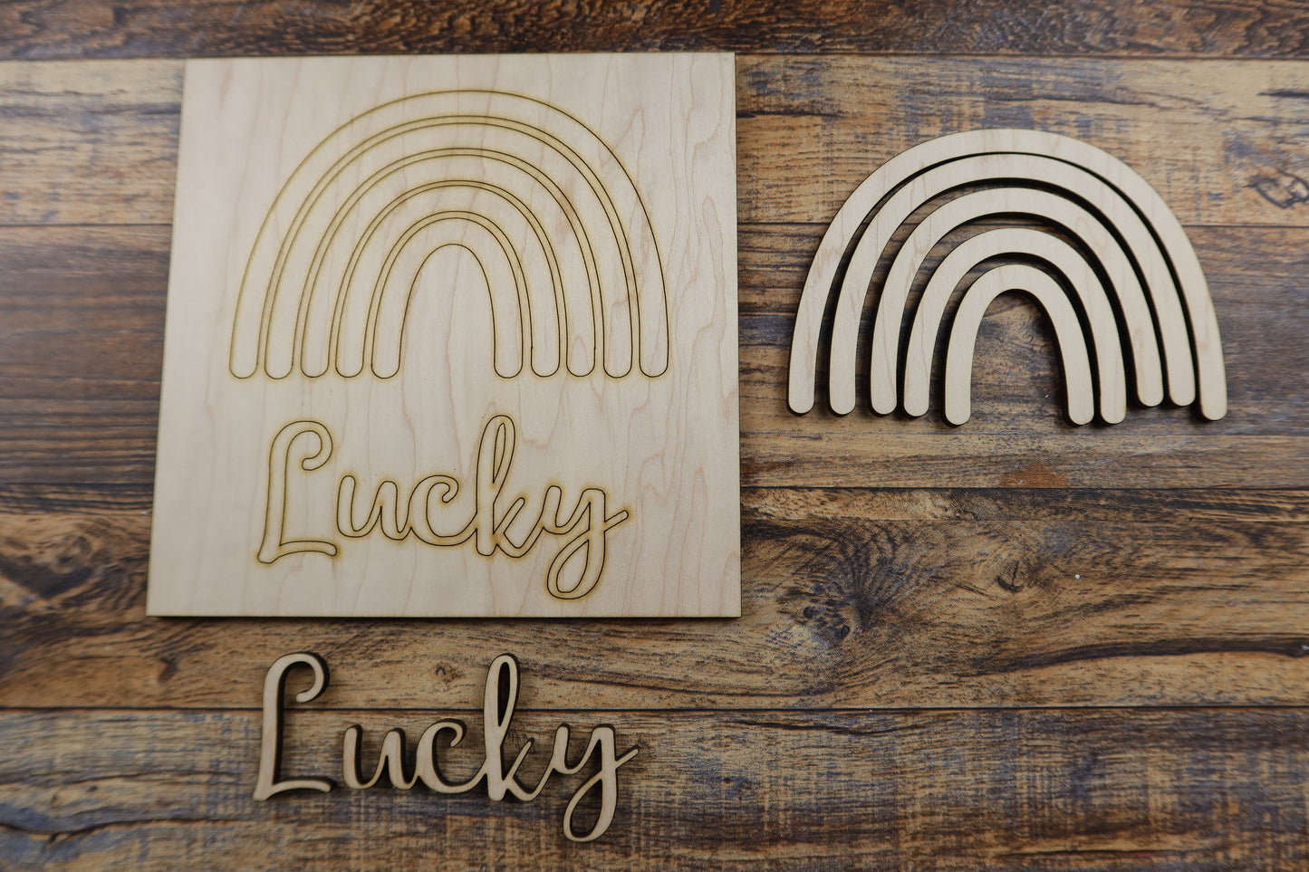 Lucky Rainbow Sign Kit