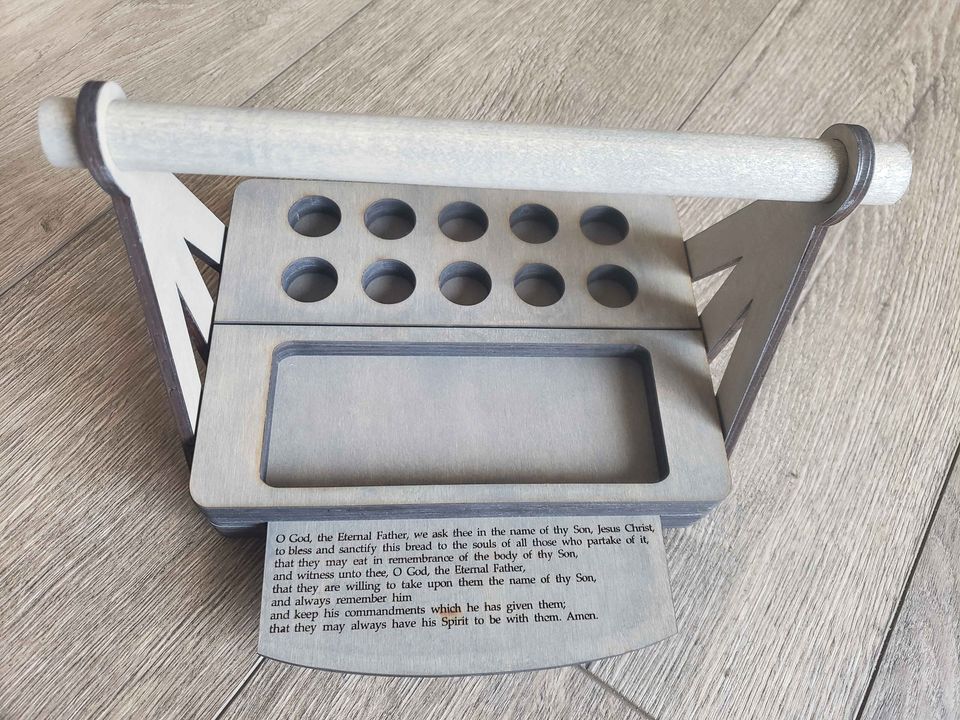 Wooden Sacrament Trays