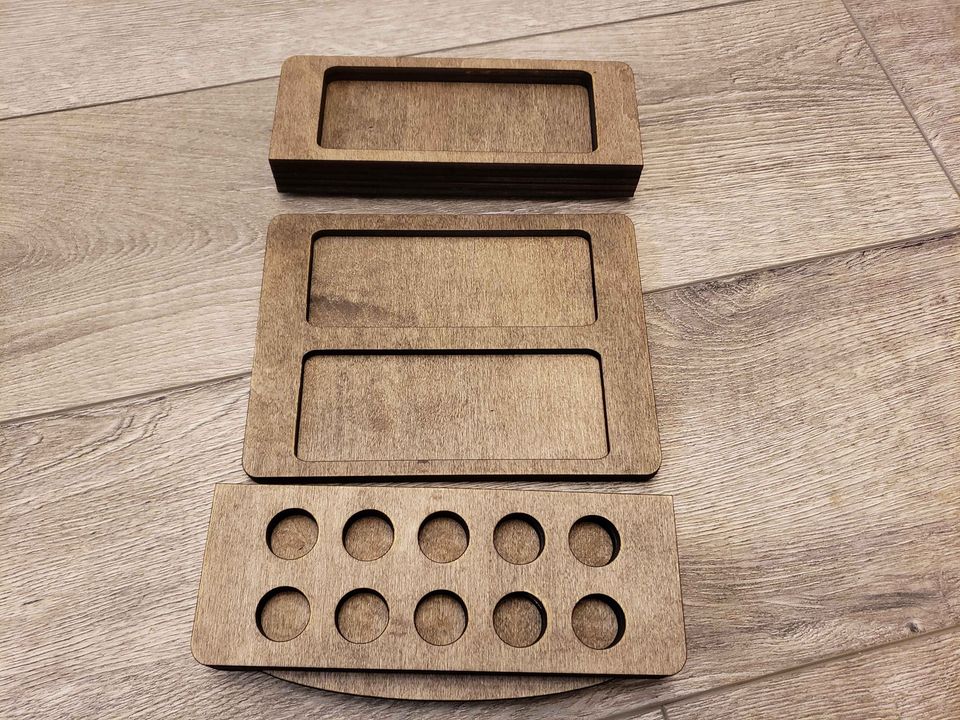 Wooden Sacrament Trays