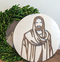 Load image into Gallery viewer, Christ Silhouette Circle Sign
