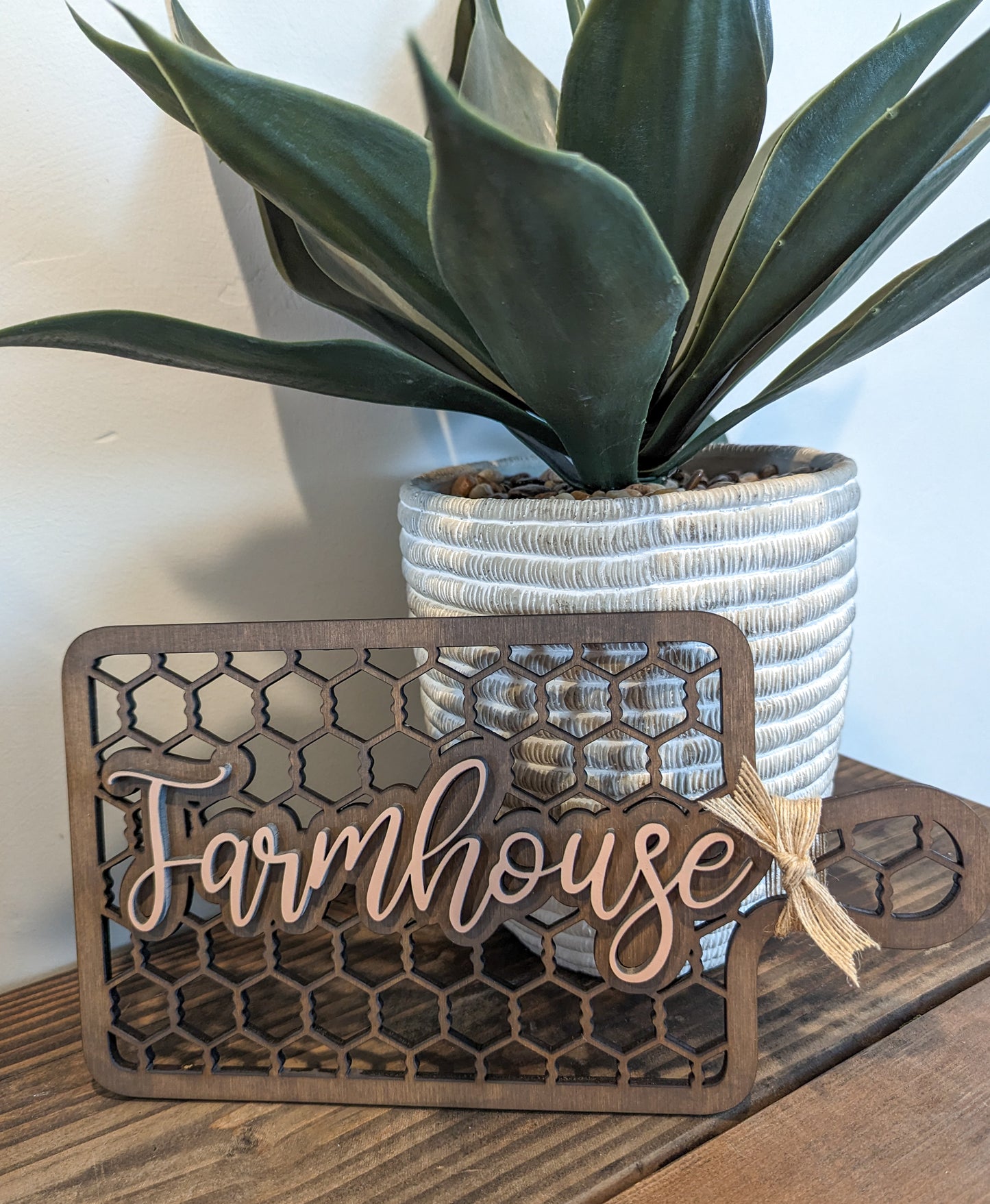 Farmhouse Barbed Wire Cutting Board Sign