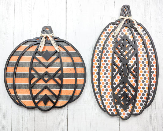 Boho Pumpkins Or Unfinished Craft Kit