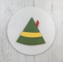 Load image into Gallery viewer, Buddy the Elf Hat Sign Or Craft Kit
