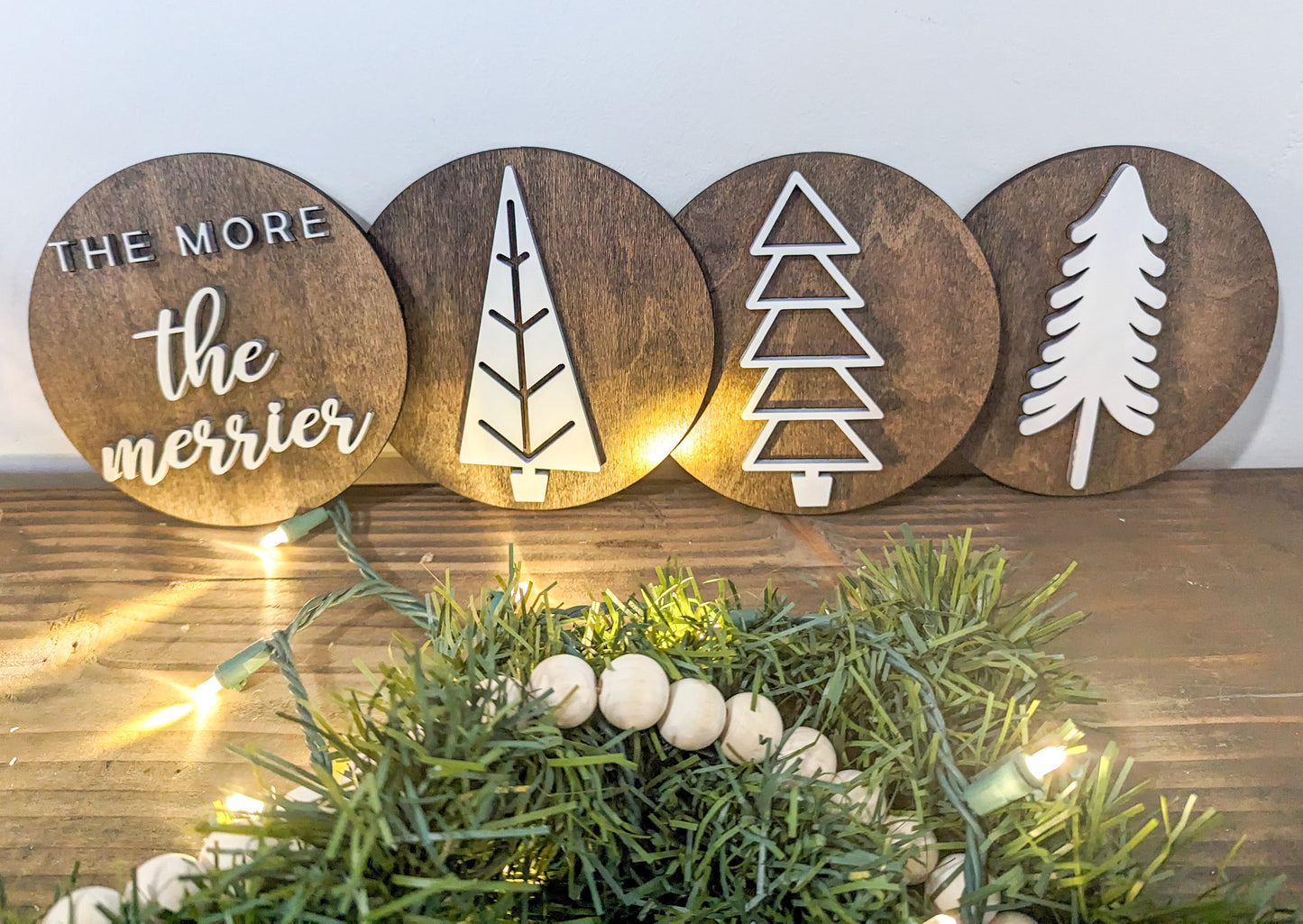6 inch Christmas Tree Signs Or Craft Kits
