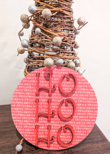 Load image into Gallery viewer, 6in Christmas Signs with Scrapbook Paper Or Craft Kit
