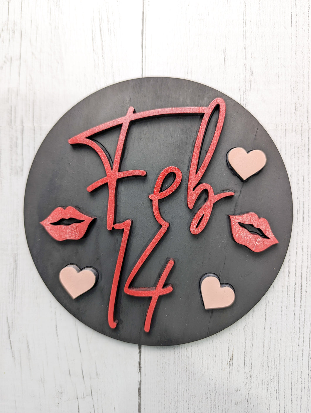 Valentine's Feb 14th Sign Or Craft Kit