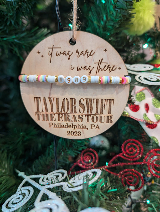 Taylor Swift Friendship Bracelet Christmas Tree Ornament