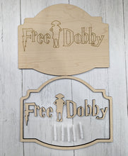 Load image into Gallery viewer, Free Dobby Sign Or Unfinished Kit
