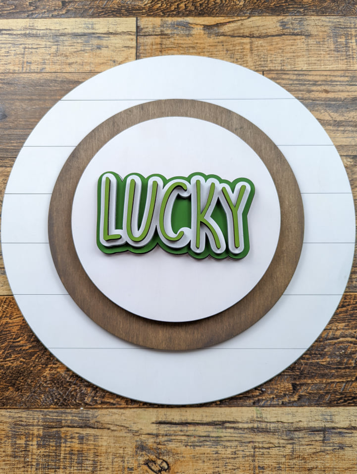 Lucky Layered Sign Kit