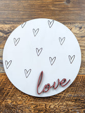 Load image into Gallery viewer, Love and Hearts Sign Kit

