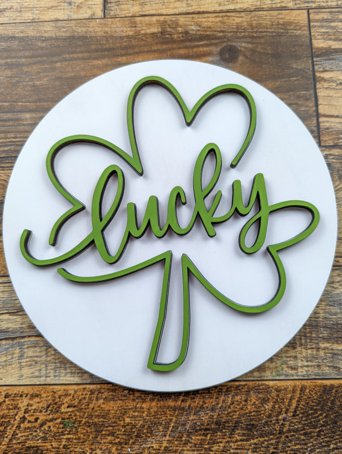 Lucky Clover Sign Kit