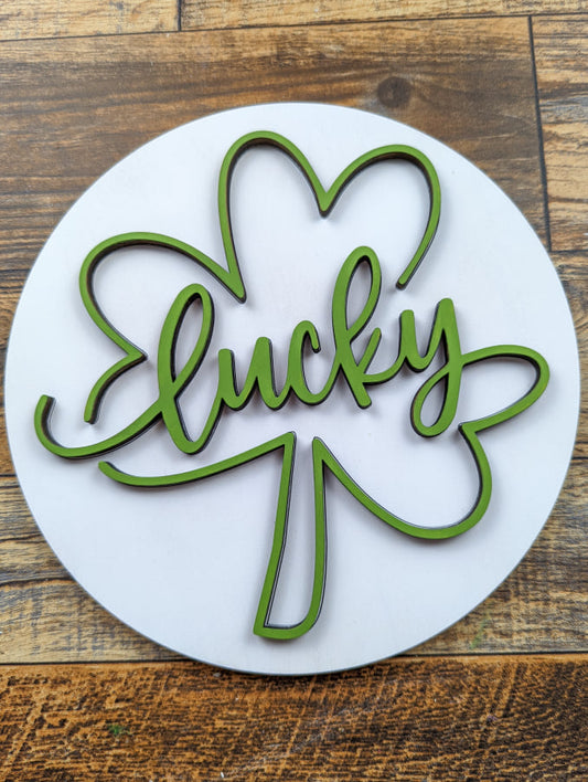 Lucky Clover Sign Kit