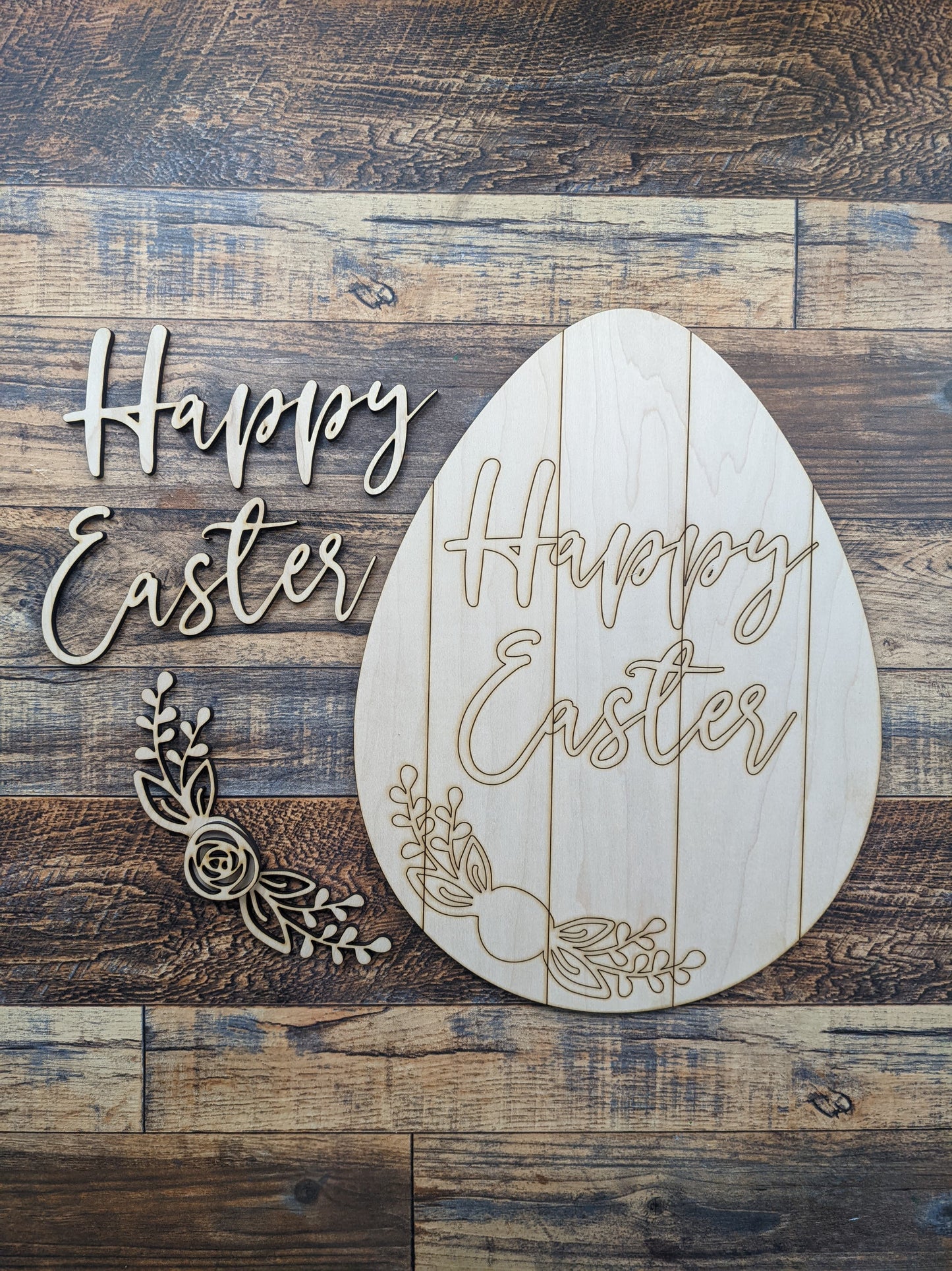 Happy Easter Egg Sign