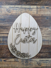 Load image into Gallery viewer, Happy Easter Egg Sign
