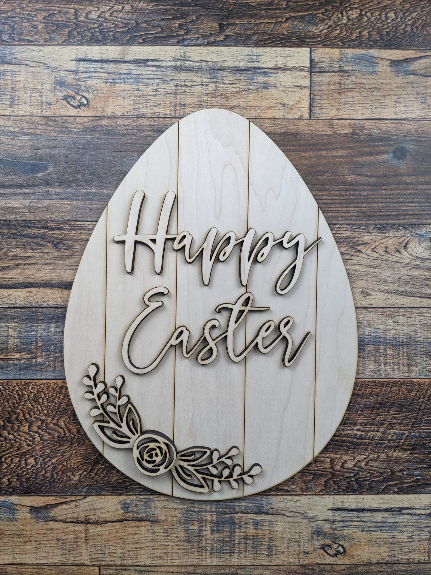 Happy Easter Egg Sign