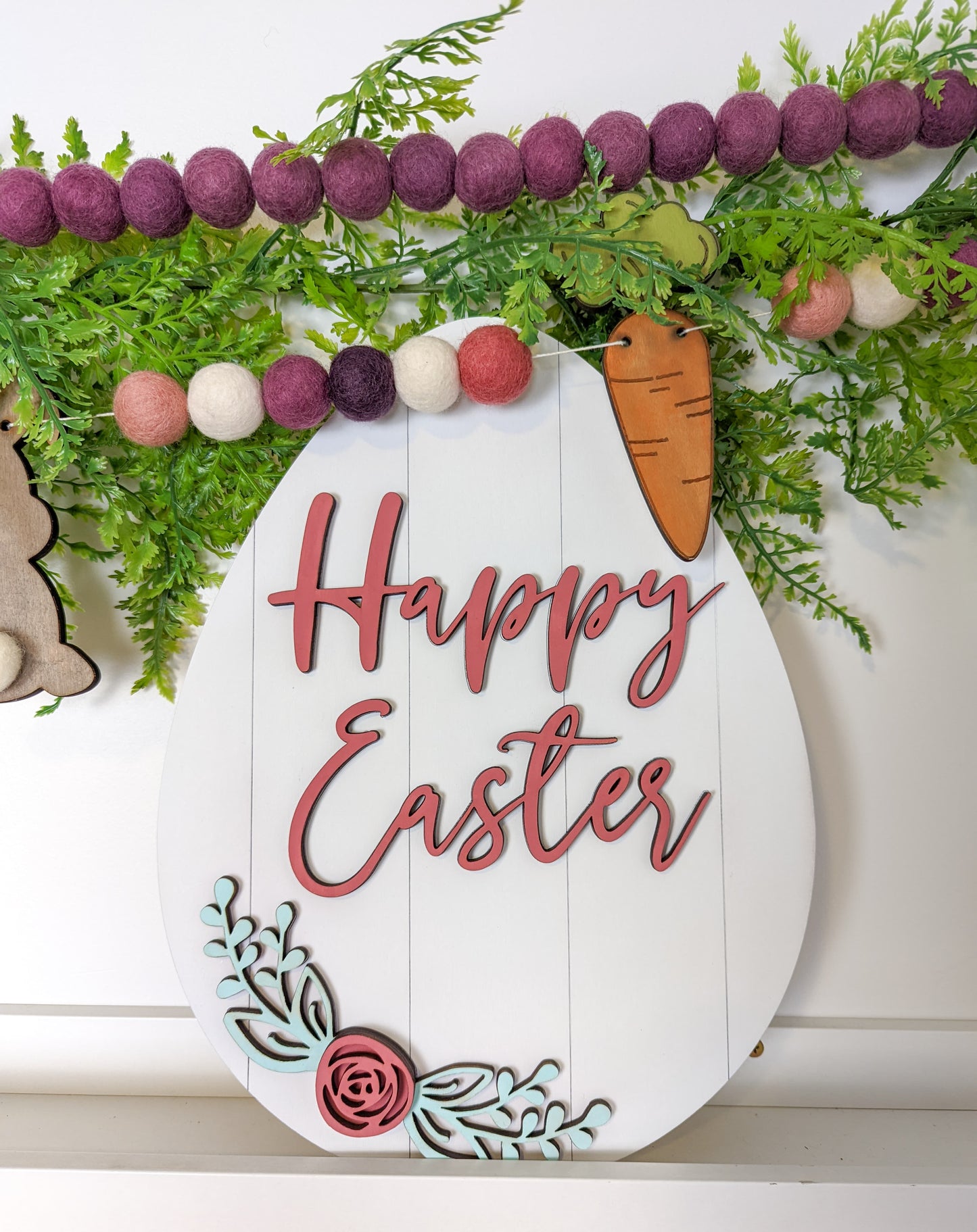 Happy Easter Egg Sign