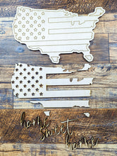 Load image into Gallery viewer, America with Flag Sign Kit
